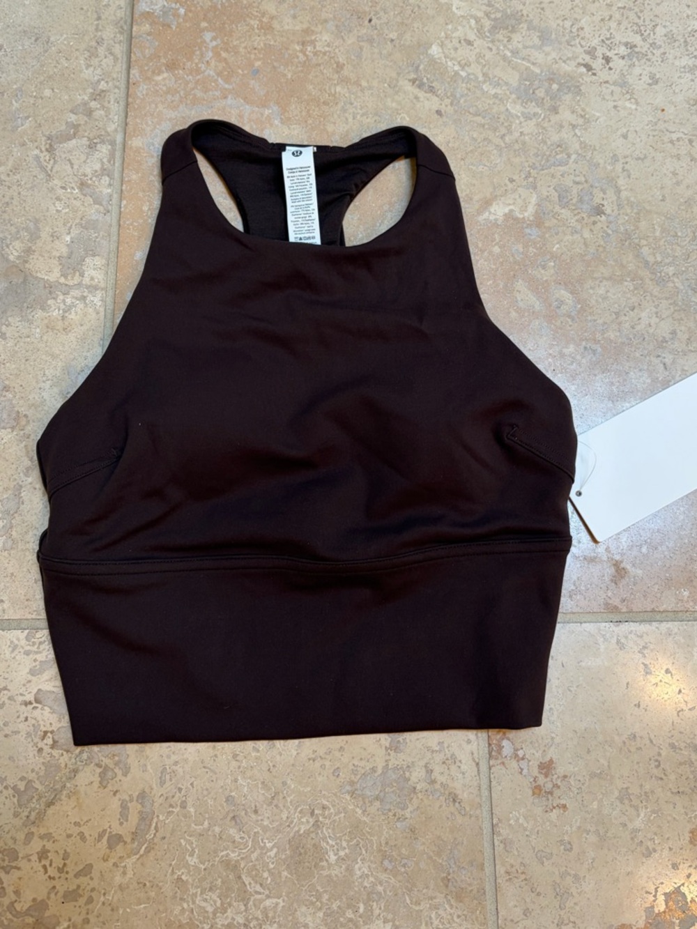 Lululemon Women’s Logo Elastic Everlux Shelf Tank- NWT